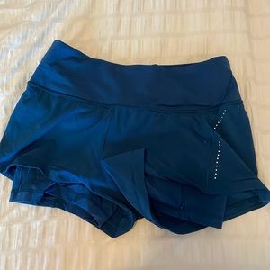 Lululemon shorts with built in spandex